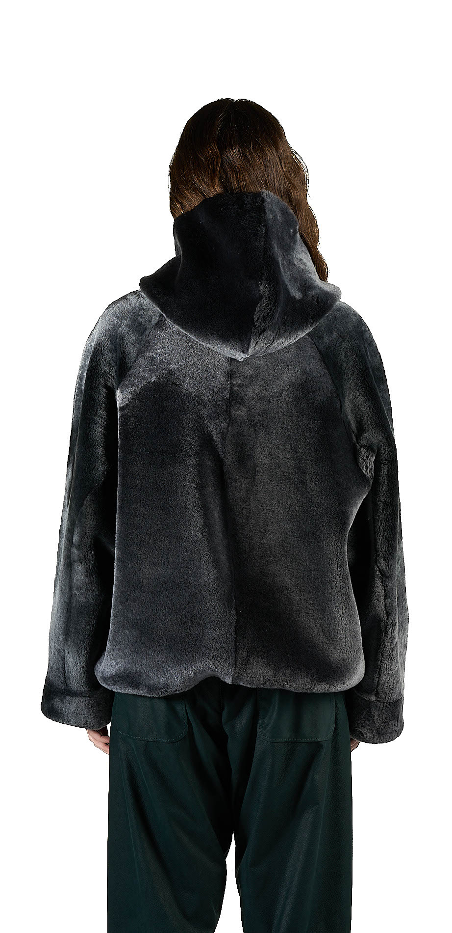 DANIELE BASTA LEATHER AND SILVER JACKET